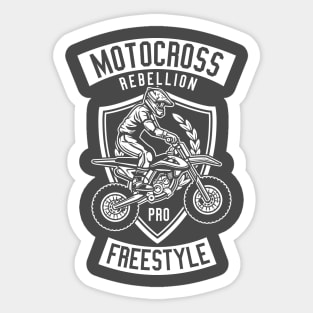 Motocross Rebellion Sticker